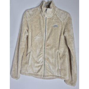 The North Face Women’s Furry Fleece Full Zip  Jacket Beige Size S